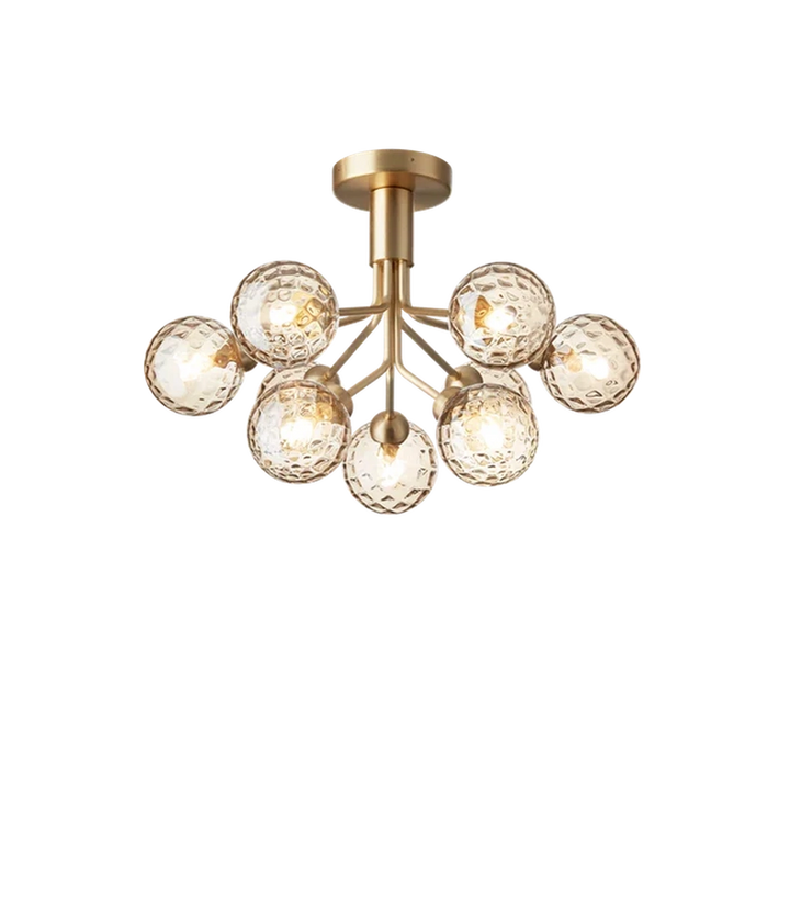 Nuura Apiales 9 ceiling messing/optic glass-Taklamper-Nuura-Messing-Nua__ 2059005-Lightup.no