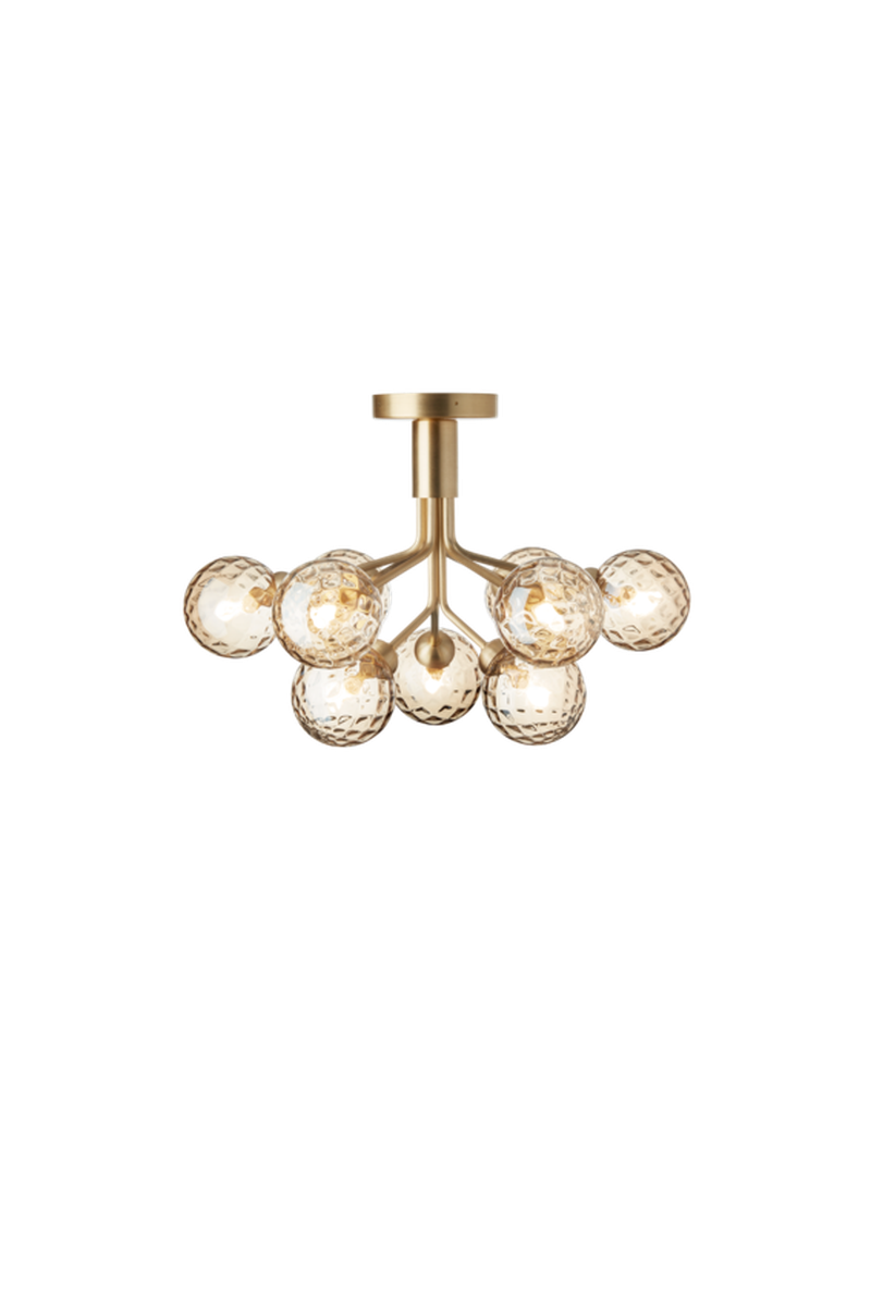 Nuura Apiales 9 ceiling messing/optic glass-Taklamper-Nuura-Messing-Nua__ 2059005-Lightup.no