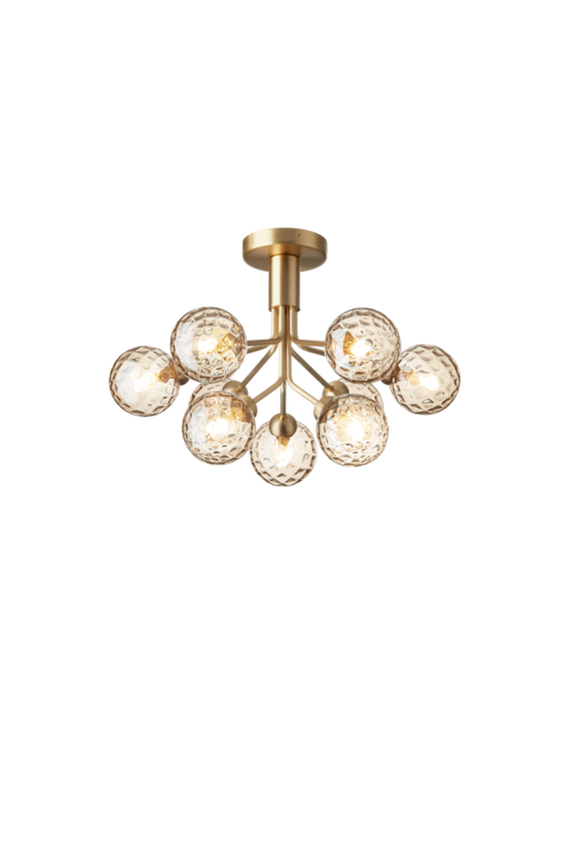 Nuura Apiales 9 ceiling messing/optic glass-Taklamper-Nuura-Messing-Nua__ 2059005-Lightup.no