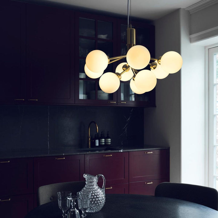 Nuura Apiales 9 messing/opal-Takpendler-Nuura-Messing / Opal-Nua__2051002-Lightup.no