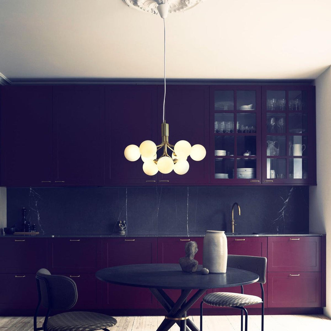 Nuura Apiales 9 messing/opal-Takpendler-Nuura-Messing / Opal-Nua__2051002-Lightup.no