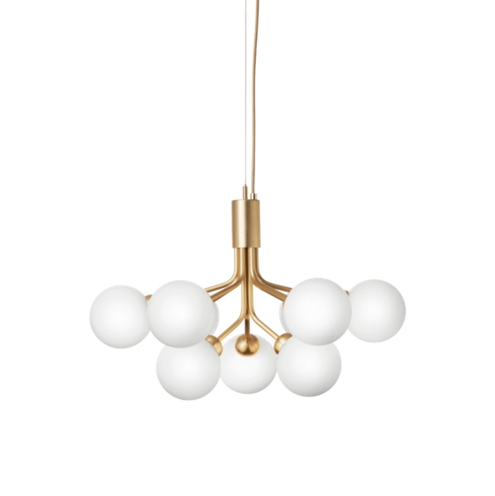 Nuura Apiales 9 messing/opal-Takpendler-Nuura-Messing / Opal-Nua__2051002-Lightup.no