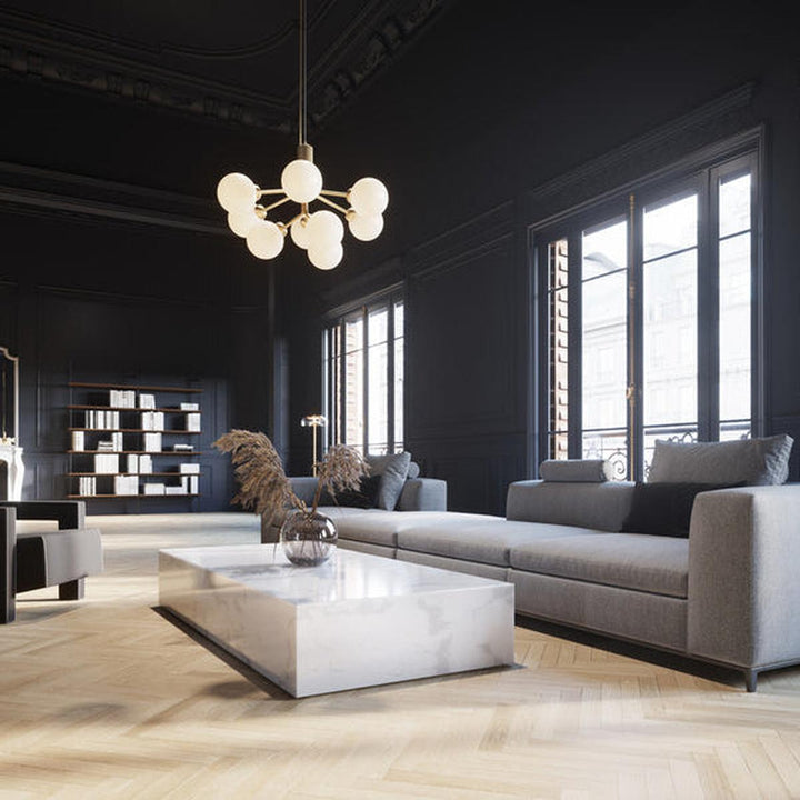 Nuura Apiales 9 messing/opal-Takpendler-Nuura-Messing / Opal-Nua__2051002-Lightup.no