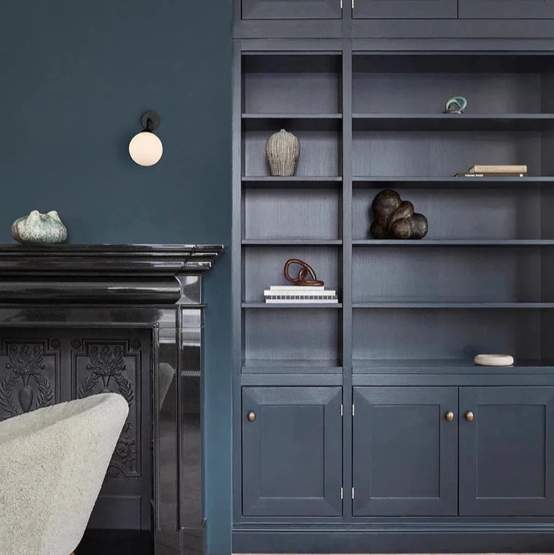 Nuura Apiales vegglampe - direkte montering - Svart/Opal-Vegglamper-Nuura-Svart / Opal-Nua__2055004-Lightup.no