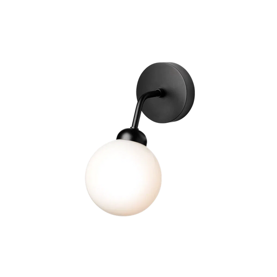 Nuura Apiales vegglampe - svart/Opal-Vegglamper-Nuura-Svart / Opal-Nua__2055002-Lightup.no