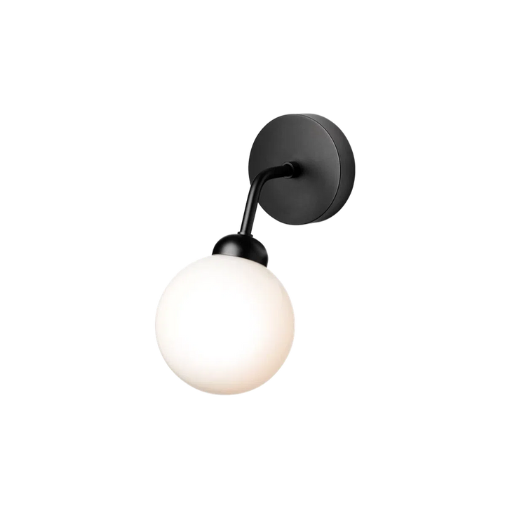 Nuura Apiales vegglampe - svart/Opal-Vegglamper-Nuura-Svart / Opal-Nua__2055002-Lightup.no