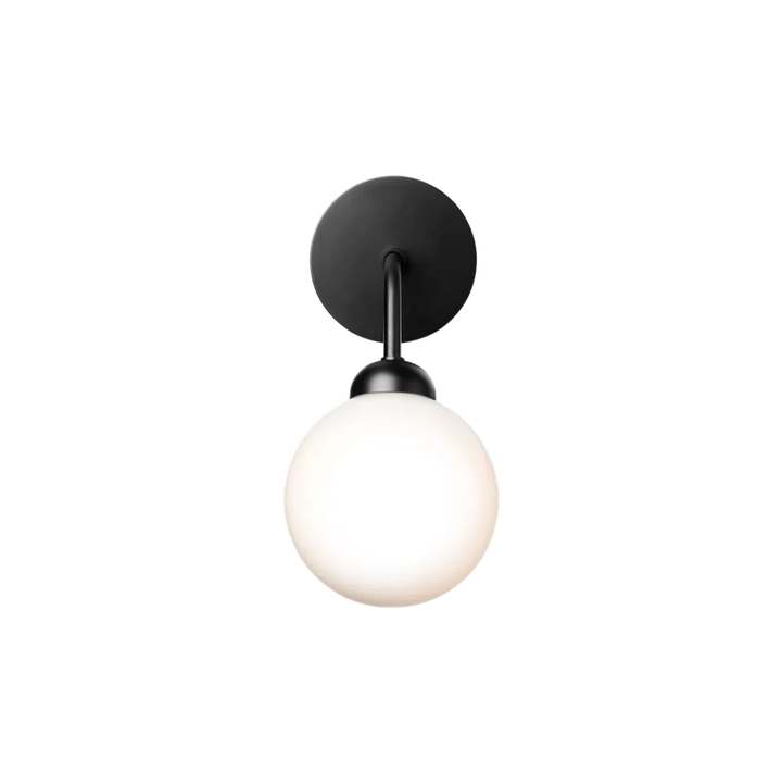 Nuura Apiales vegglampe - svart/Opal-Vegglamper-Nuura-Svart / Opal-Nua__2055002-Lightup.no