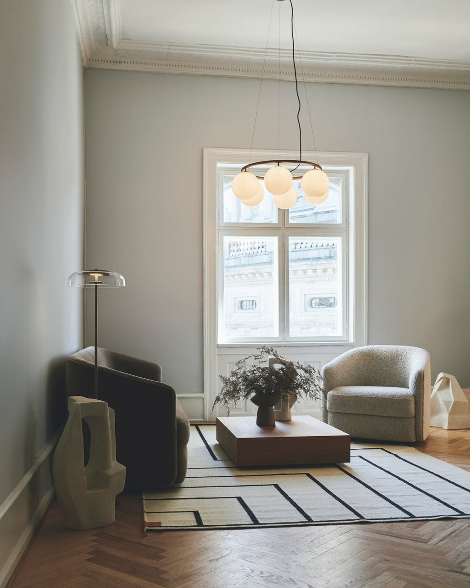 Nuura Blossi gulvlampe Nordic Gold-Gulvlamper-Nuura-Messing-Nua__ 2027006-Lightup.no