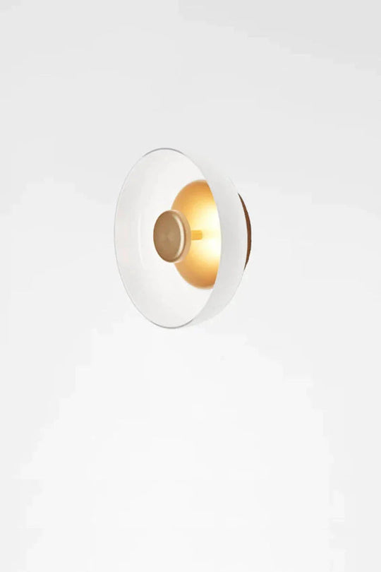 Nuura Blossi vegglampe/taklampe-Vegglamper-Nuura-Messing / Opal-Nua__2026006-Lightup.no