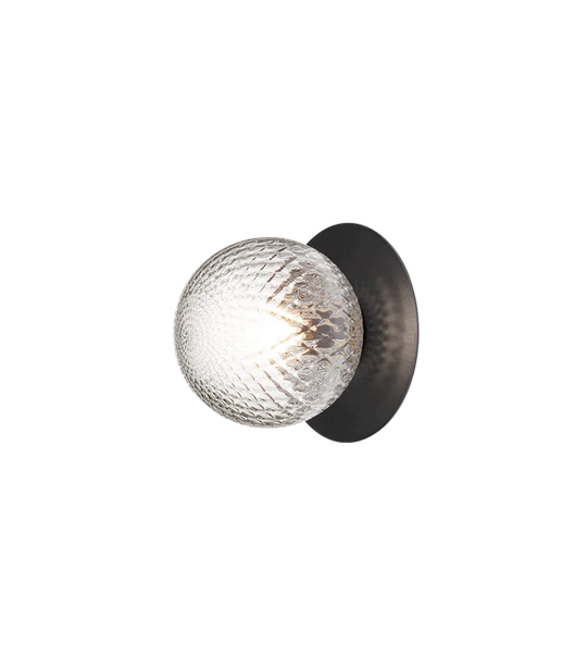 Nuura Liila 1 utendørslampe - svart/optic-Utebelysning vegg klassisk-Nuura-Svart-Nua__2046012-Lightup.no