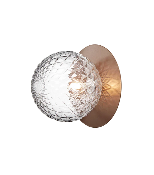 Nuura Liila 1 vegglampe/taklampe - large - bronse / optikk-Vegglamper-Nuura-Bronse-Nua__2046038-Lightup.no