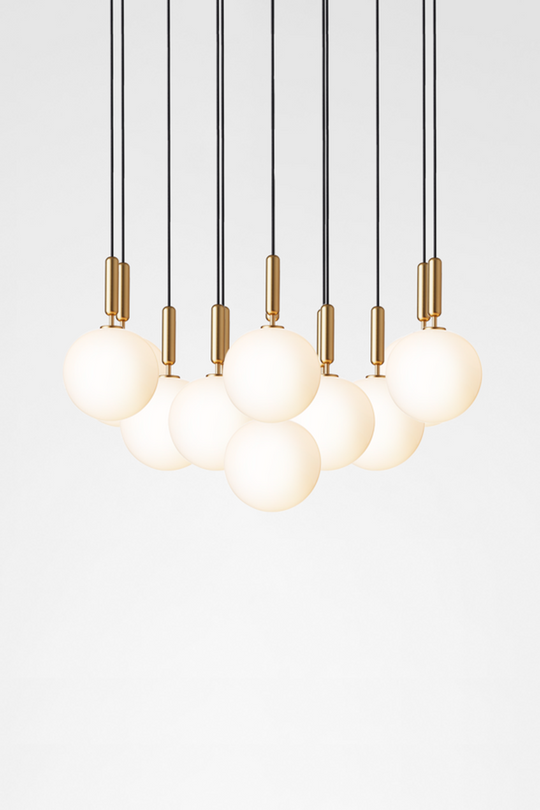 Nuura Miira 13 large messing / opal-Takpendler-Nuura-Messing / Opal-Nua__2031028-Lightup.no