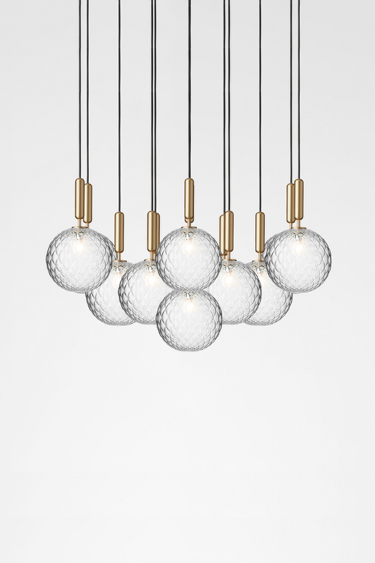 Nuura Miira 13 large messing / opal-Takpendler-Nuura-Messing / Opal-Nua__2031028-Lightup.no