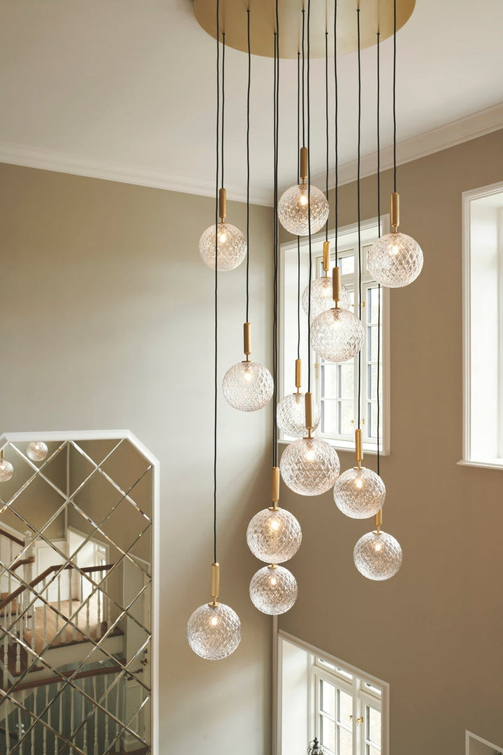 Nuura Miira 13 large messing / opal-Takpendler-Nuura-Messing / Opal-Nua__2031028-Lightup.no