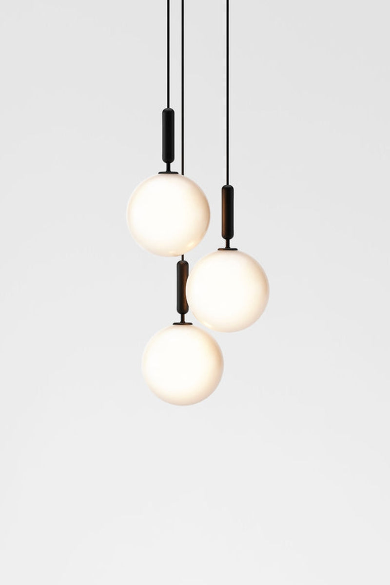 Nuura Miira 3 large svart / opal-Takpendler-Nuura-Svart / Opal-Nua__2031018-Lightup.no