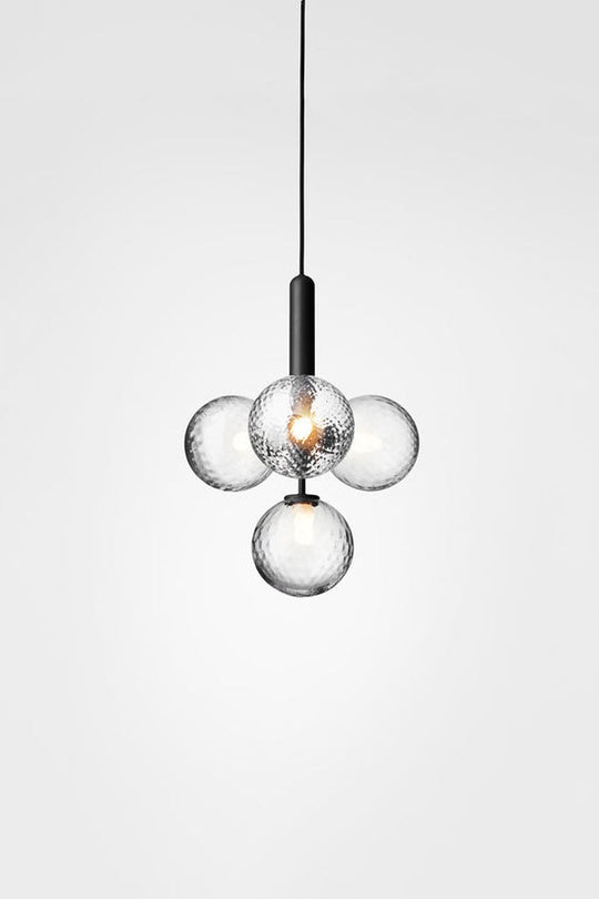 Nuura Miira 4 svart/optikk-Takpendler-Nuura-Svart-Nua__2031005-Lightup.no
