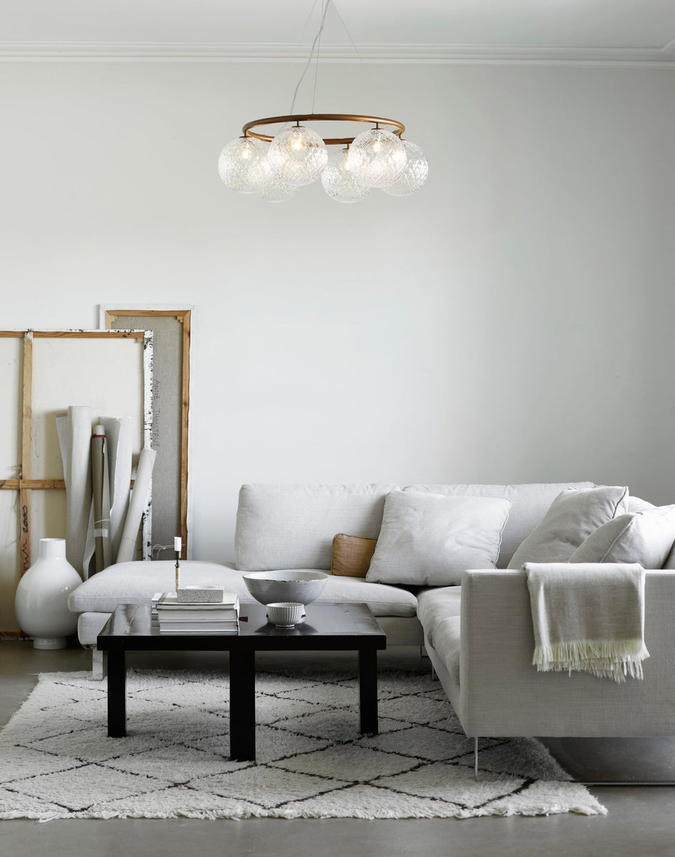 Nuura Miira 6 circular bronse / opal-Takpendler-Nuura-Bronse / Opal-Nua__2032006-Lightup.no