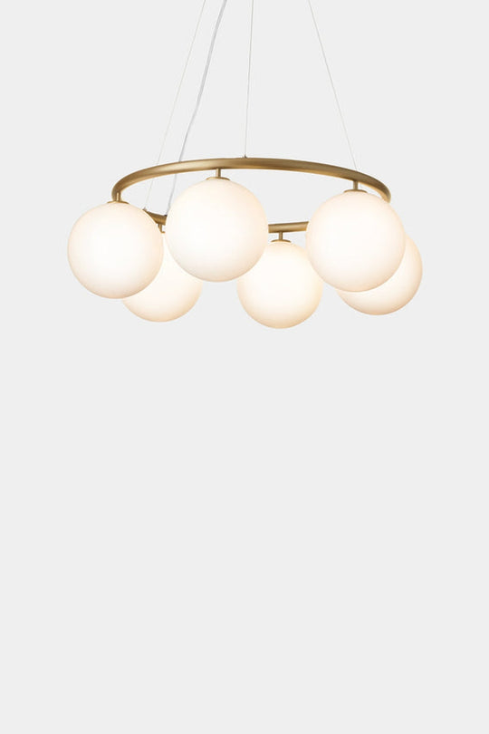 Nuura Miira 6 circular messing / opal-Takpendler-Nuura-Messing / Opal-Nua__2032002-Lightup.no