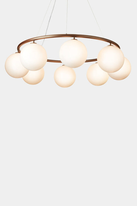 Nuura Miira 8 circular bronse / opal-Takpendler-Nuura-Bronse / Opal-Nua__2032012-Lightup.no