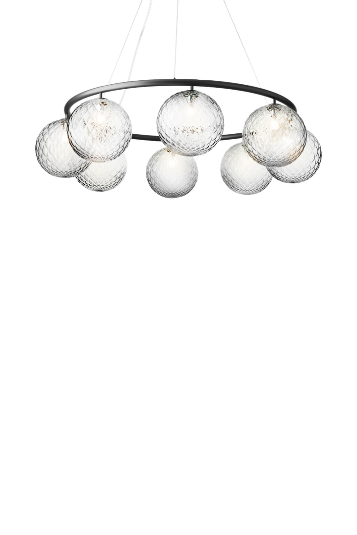 Nuura Miira 8 circular taklampe - Svart-Takpendler-Nuura-Opalhvite-Nua__2032010-Lightup.no