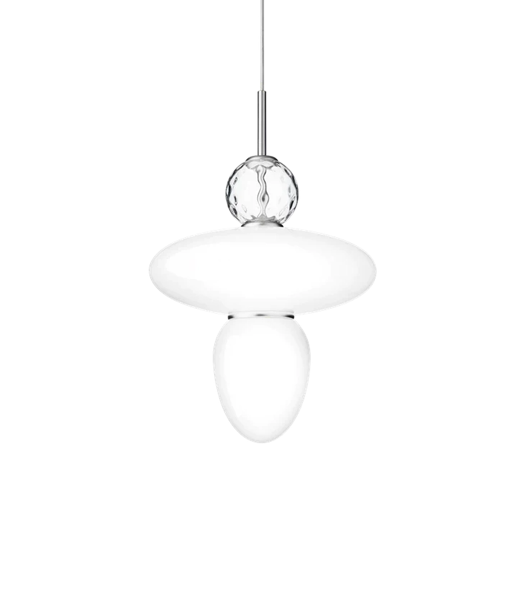 Nuura Rizzatto 43 taklampe - sølv-Takpendler-Nuura-Krom-Nua__2073004-Lightup.no