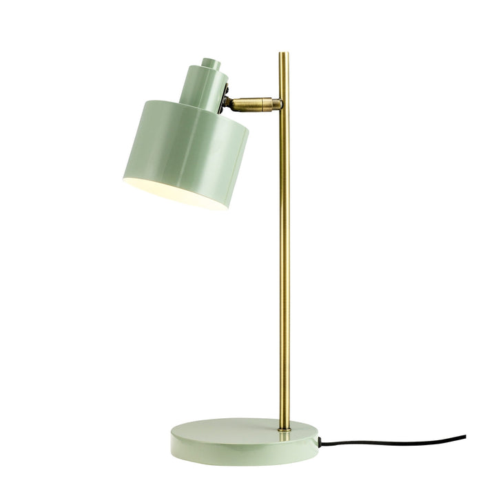 Ocean bordlampe - Oliven/Messingfarget-Bordlamper-Dyberg Larsen-Messing / Grønn-DL-7118-Lightup.no