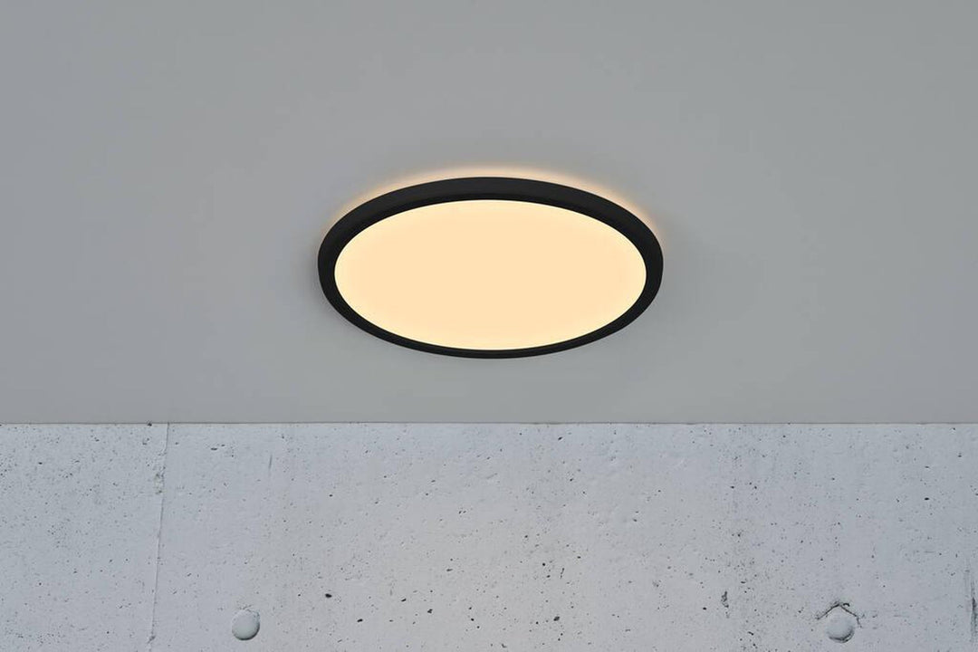 Oja 29 taklampe IP54 3000/4000 kelvin 3-step dim - Svart-Taklamper-Nordlux-Svart-2015026103-Lightup.no