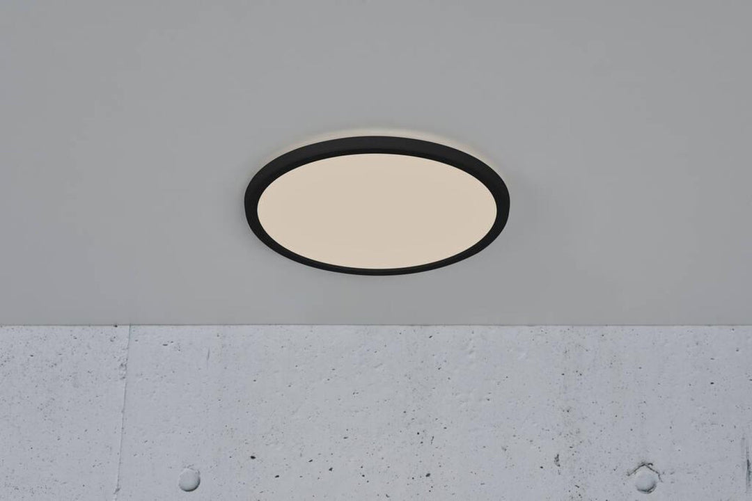 Oja 29 taklampe IP54 3000/4000 kelvin 3-step dim - Svart-Taklamper-Nordlux-Svart-2015026103-Lightup.no