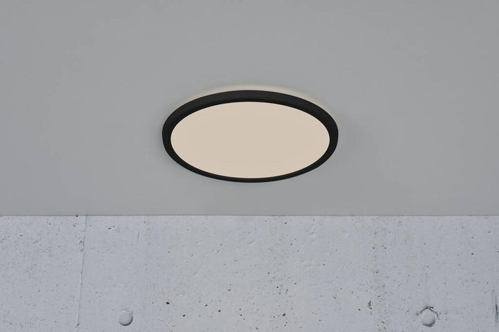 Oja 29 taklampe IP54 3000/4000 kelvin 3-step dim - Svart-Taklamper-Nordlux-Svart-2015026103-Lightup.no