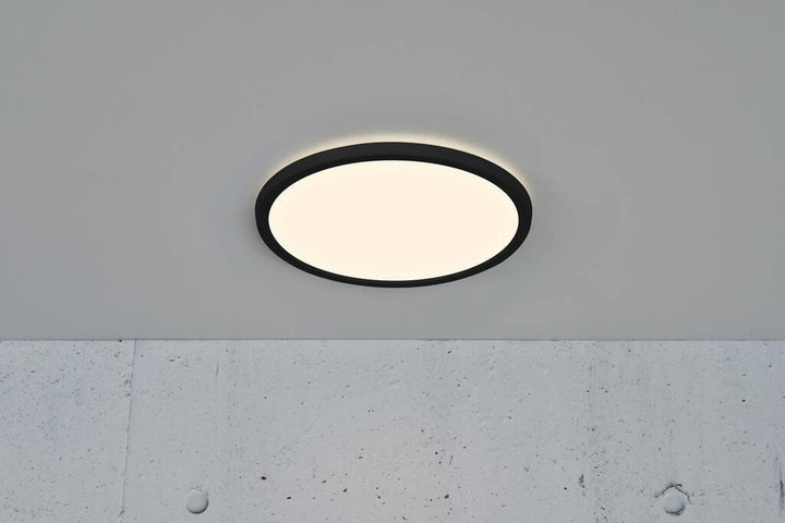 Oja 29 taklampe IP54 3000/4000 kelvin 3-step dim - Svart-Taklamper-Nordlux-Svart-2015026103-Lightup.no