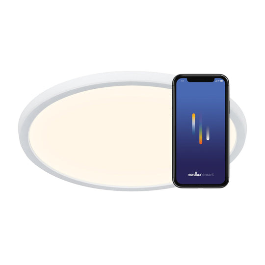 Oja 42 Smart Light taklampe 20 Watt-Taklamper-Nordlux-Hvit-2015136101-Lightup.no