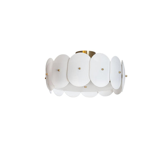 Omlott taklampe Ø53-Taklamper-By Rydens-Messing/Hvit-Brs-4211000-6509-Lightup.no