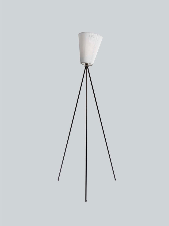 Oslo Wood gulvlampe svart med skjerm-Gulvlamper-Northern-Hvit-NOn__186+164-Lightup.no