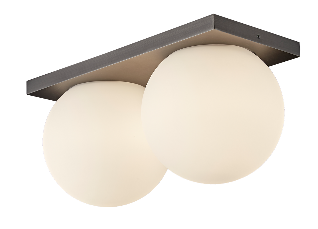 Palla mini C290 tak/vegglampe 22,9W 1800-3000 Kelvin IP20 Dimbar-Taklamper-Antidark-Opal/Titan-2-281-02-9-Lightup.no