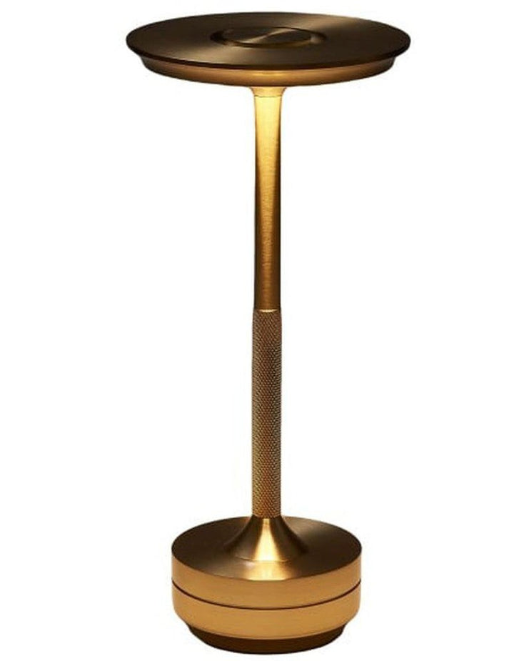 Pamir bordlampe 3W IP20 - Oppladbar-Bordlamper-NorDesign-Messingfarget-070403303-Lightup.no