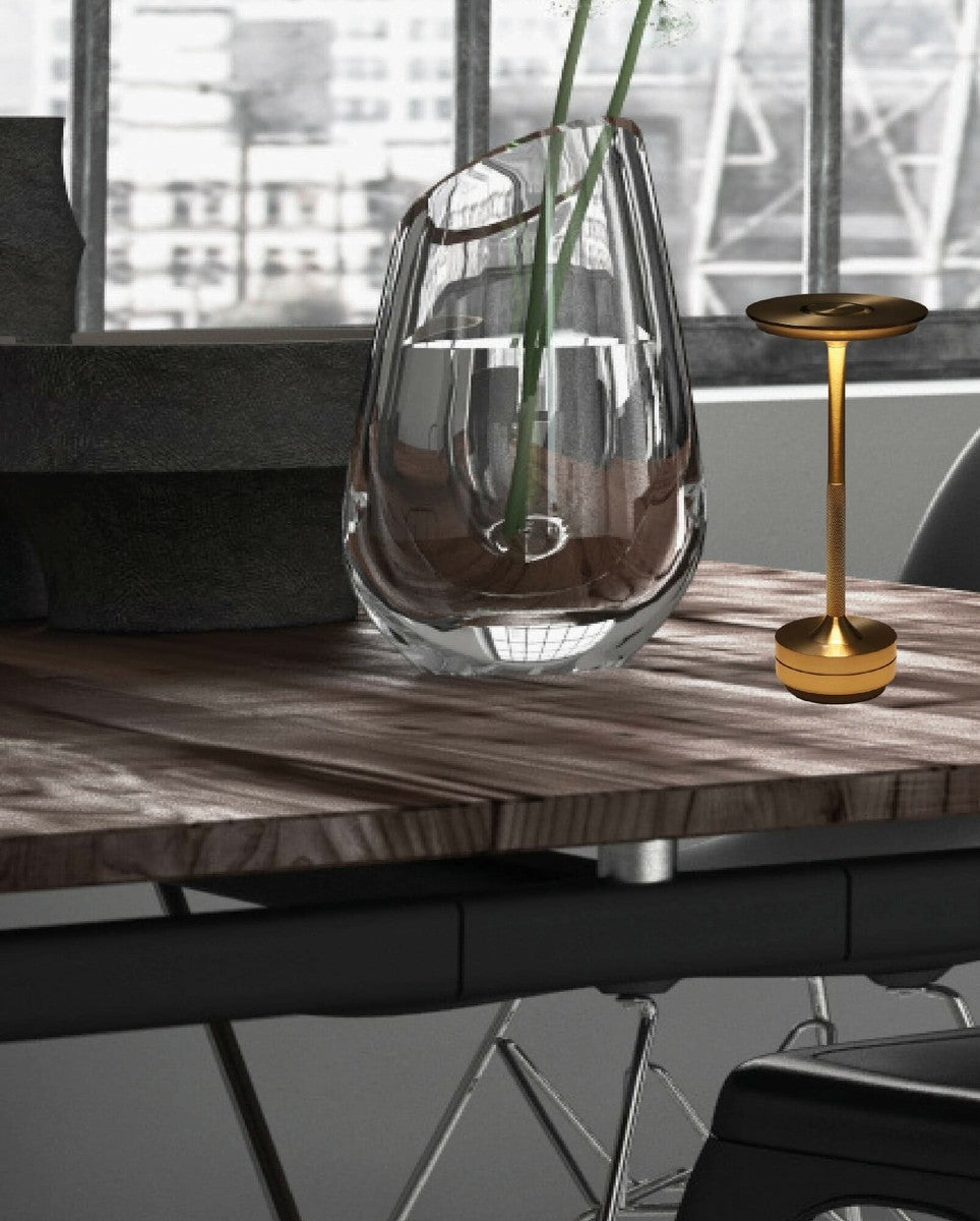 Pamir bordlampe 3W IP20 - Oppladbar-Bordlamper-NorDesign-Svart-070403305-Lightup.no