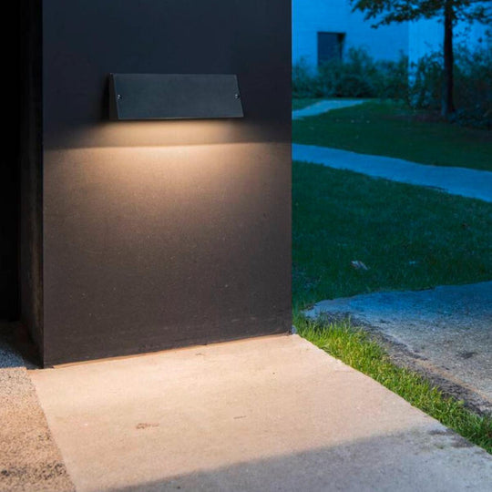 Pema vegglampe utendørs 14W 3000/4000 Kelvin IP65-Utebelysning vegg opp og ned-Slv-Svart-slv-1003453-Lightup.no