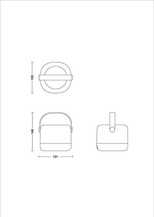 Philips Alula oppladbar utendørslampe 1,2W IP44 RGB-partymodus - Solcelle-Utebelysning Hagebelysning-Philips-Svart / Hvit-929004068007-Lightup.no