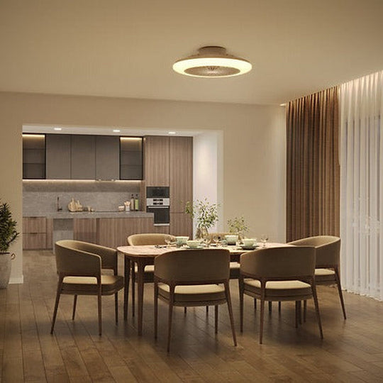Philips Amigo takvifte med lys 3000/4400/6500 Kelvin - Dimbar-Vifter-Philips-Hvit-929003352501-Lightup.no