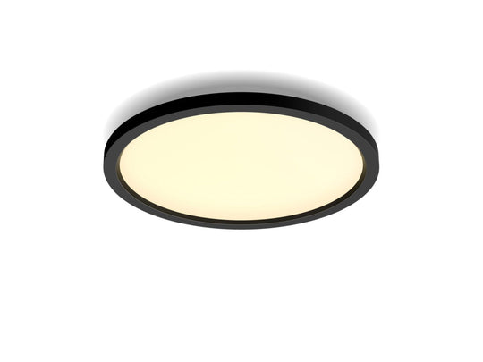 Philips Hue Aurelle rund taklampe 2200-6500K White Ambiance - Svart-Taklamper-Philips Hue-Svart-929003597901-Lightup.no