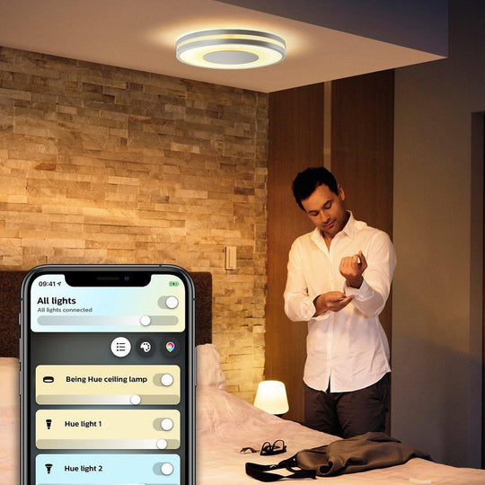 Philips Hue Being taklampe-Taklamper-Philips Hue-Aluminium-929003055201-Lightup.no