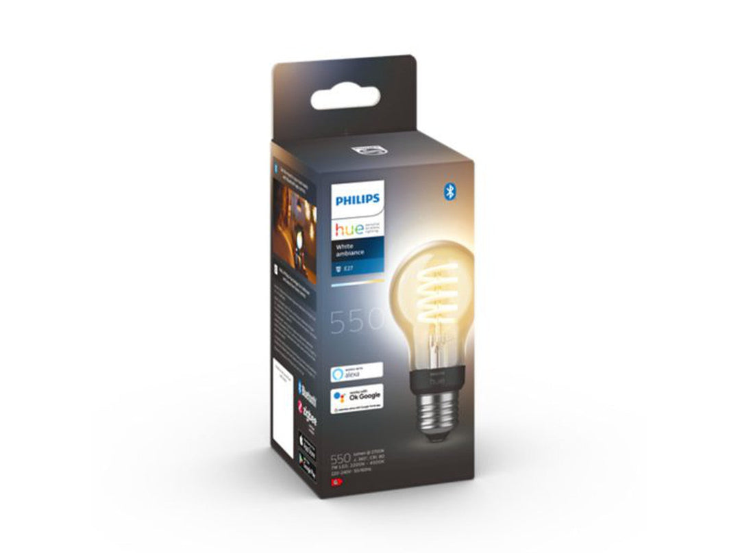 Philips Hue white LED 7W E27 A60 2200-4500 Kelvin - 60 mm-Smartpærer E27-Philips Hue-Hvit-929002477501-Lightup.no