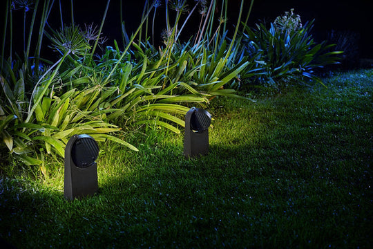 Philips Mimosa uplight 7W 2700K IP44 25 - Antrasitt-Utebelysning pullert-Philips-Antrasitt-929003262501-Lightup.no