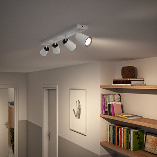 Philips myLiving Paisley med 4 spot GU10-Taklamper-Philips-Hvit-915005530301-Lightup.no