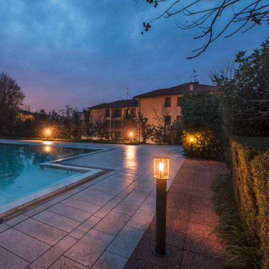 Photonia pullert 90 cm IP55-Utebelysning pullert-Slv-Antrasitt-slv-232075-Lightup.no