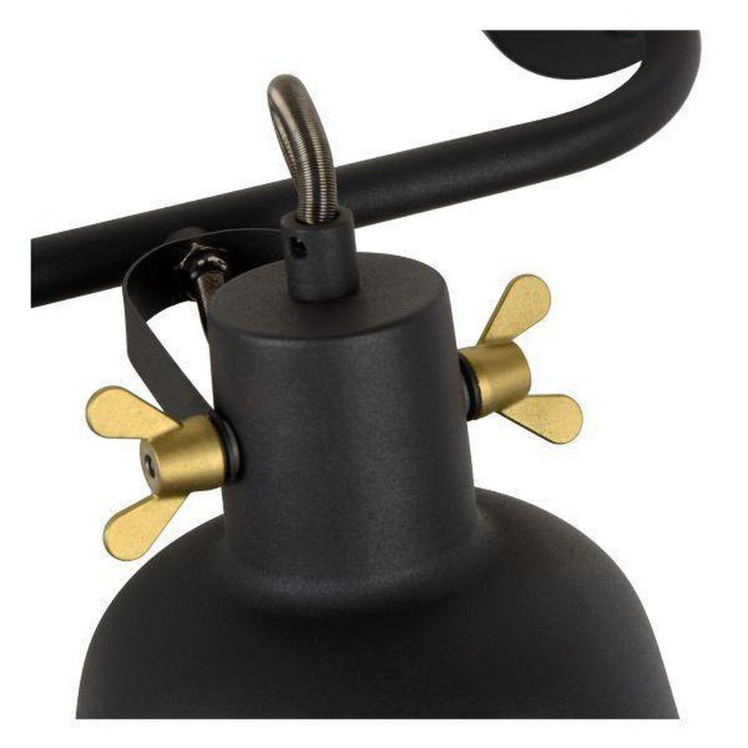 Pia vegglampe - Svart-Vegglamper-Lucide-Svart-LC45280/01/30-Lightup.no