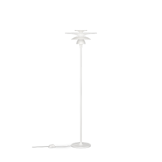 Picasso gulvlampe D380 G9-Gulvlamper-Belid-Hvit-3294036-Lightup.no