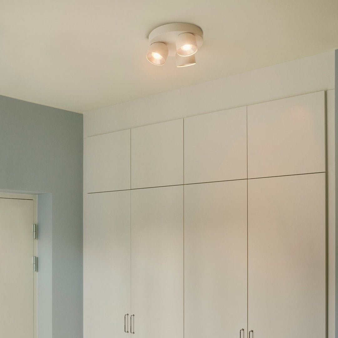 Pitcher rund spot 3-lys-Taklamper-Nordlux-Svart-2310420103-Lightup.no