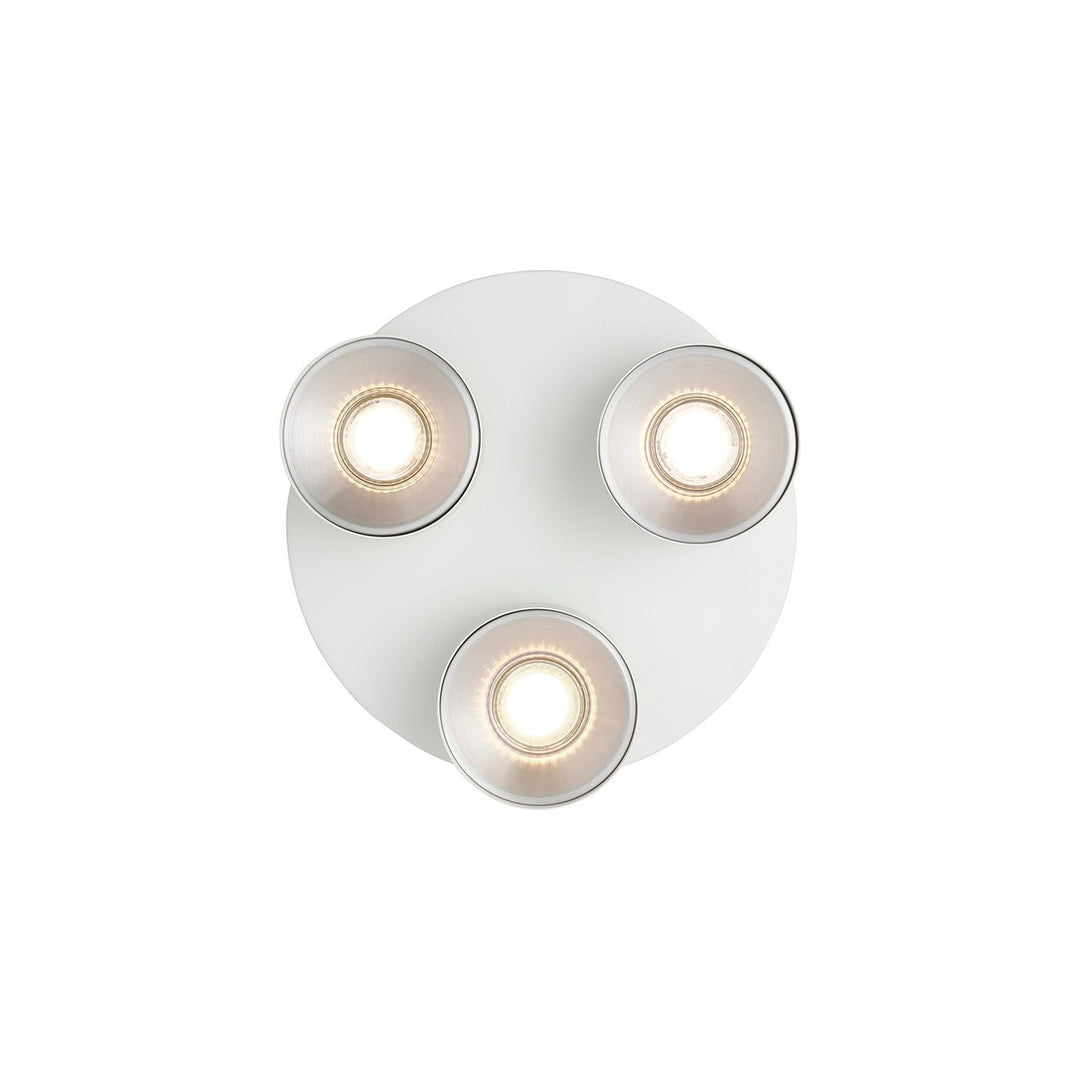 Pitcher rund spot 3-lys-Taklamper-Nordlux-Svart-2310420103-Lightup.no