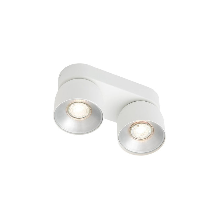 Pitcher spot 2-lys-Taklamper-Nordlux-Hvit-2310410101-Lightup.no